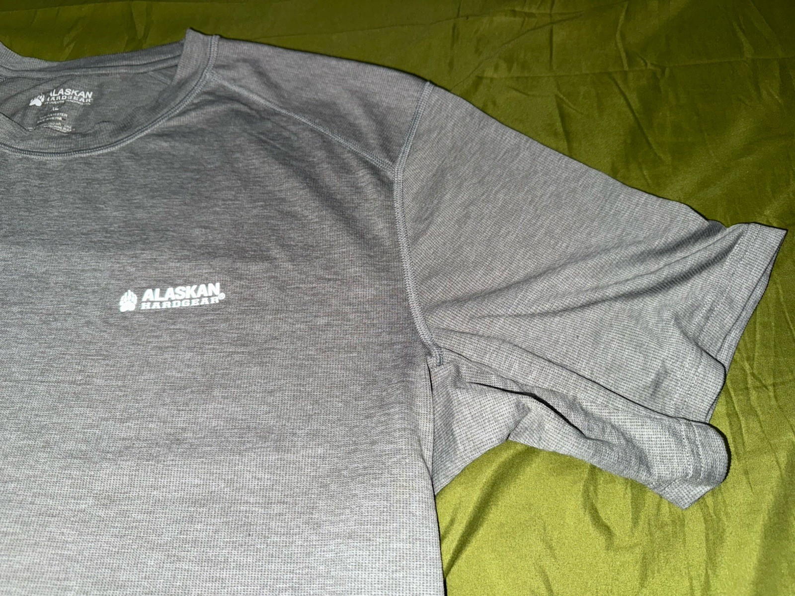 Alaskan Hardgear Shirt Mens Large Blue AKHG Tun-Dry Standard Fit Tee gallery