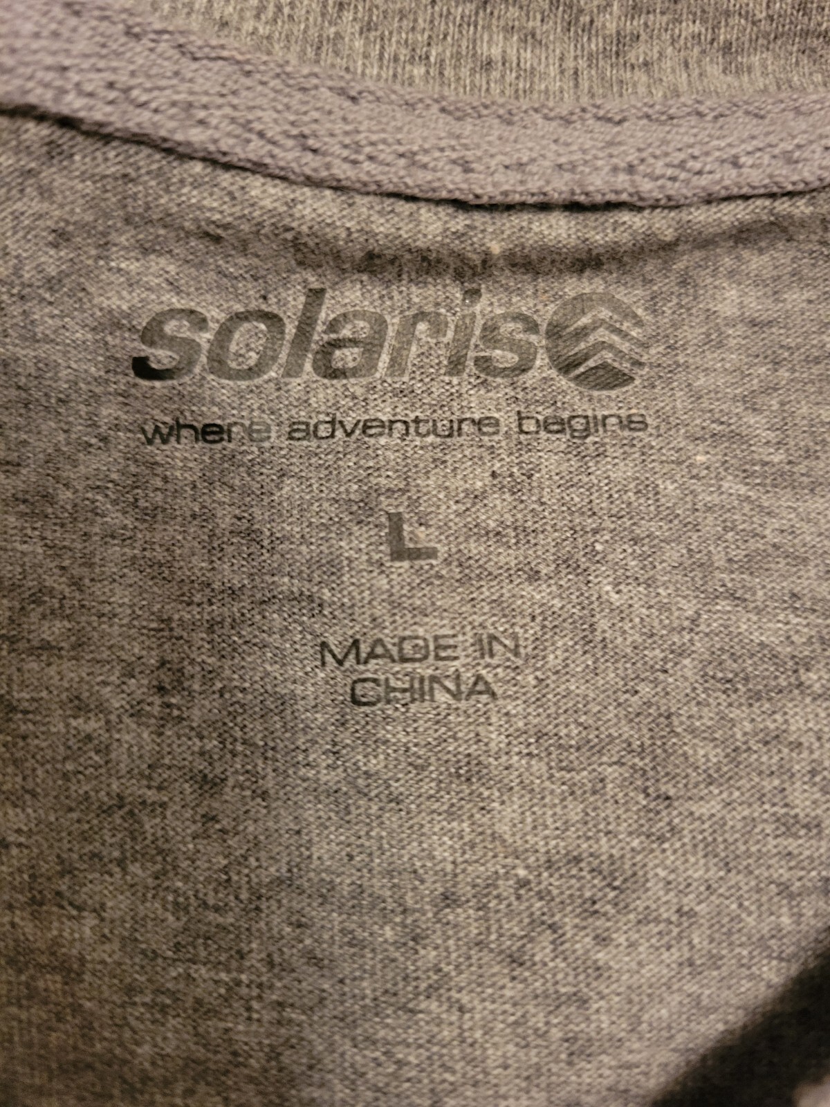 Solaris Large Long Sleeve Shirt Gray Large Essential Outdoor Gear New With Tags gallery