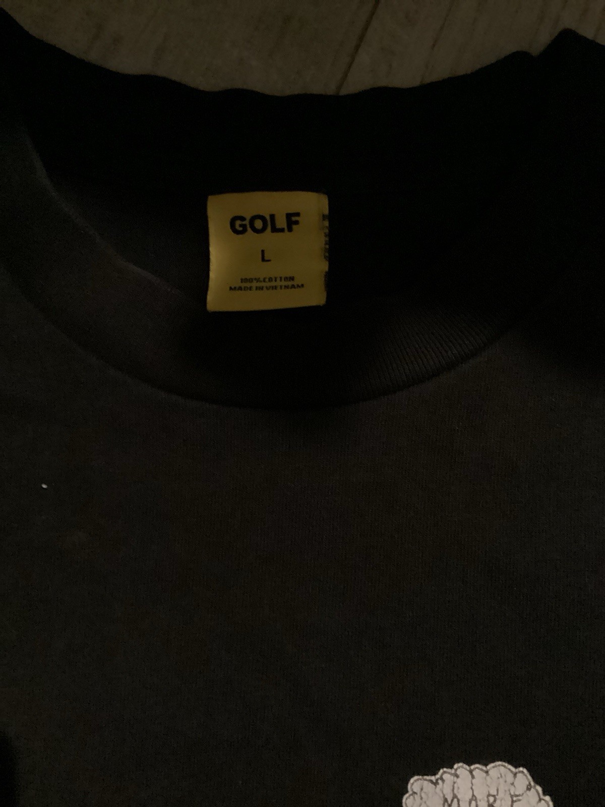 GOLF Wang Black Cotton Short Sleeve Crew Neck Wrestler Skulls Graphic T-Shirt gallery