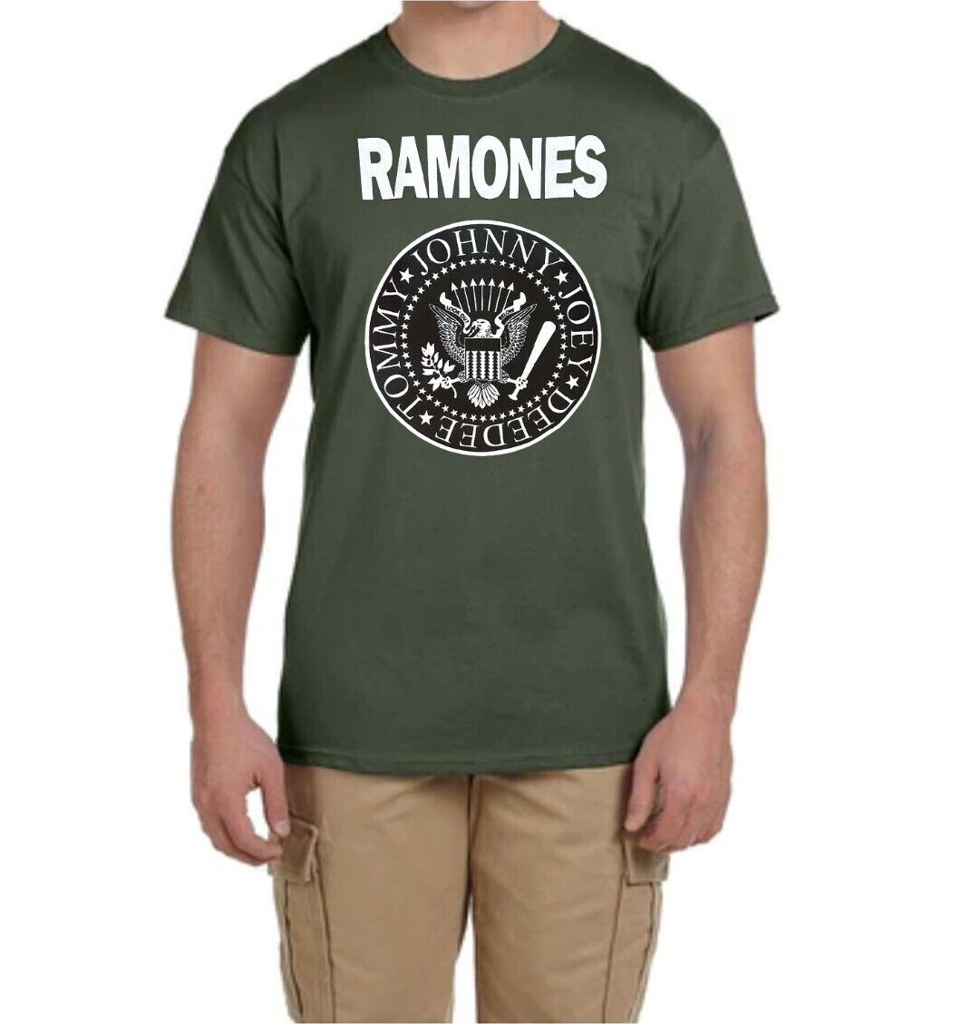 RAMONES PUNK ROCK Black T Shirt gallery