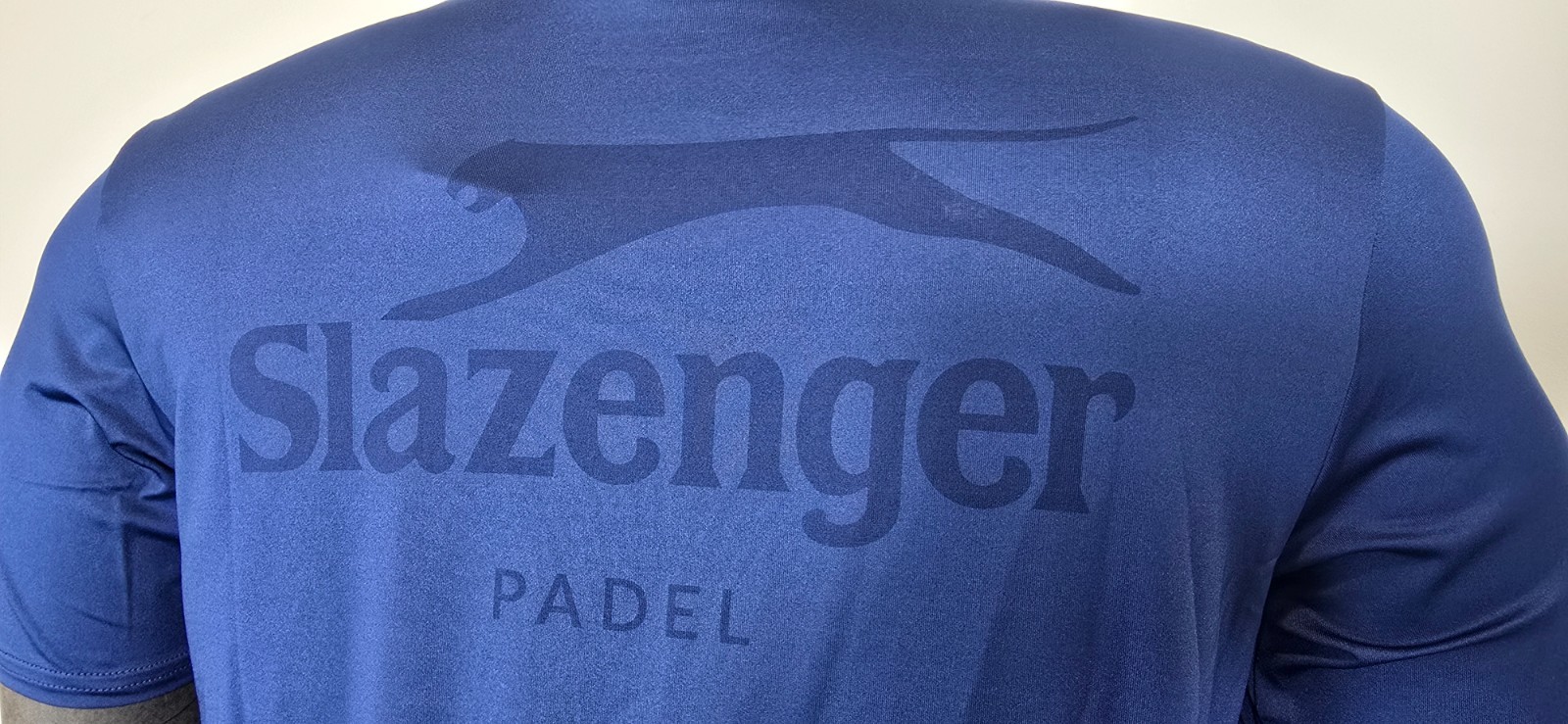 Slazenger Padel - Tim Tee II - COOLMAX AIR Short Sleeve T-Shirt - Blue gallery
