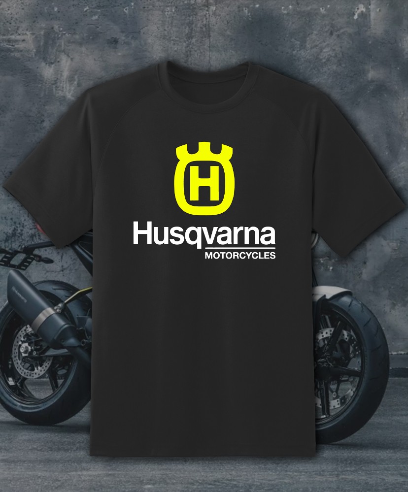 Husqvarna Motorcycles Main Shirt - Adult & Youth sizes up to 6XL Fast Ship!! gallery