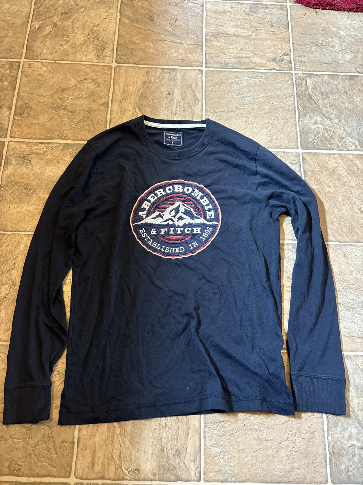 Abercrombie & Fitch Long Sleeve Tee Men’s Size Large