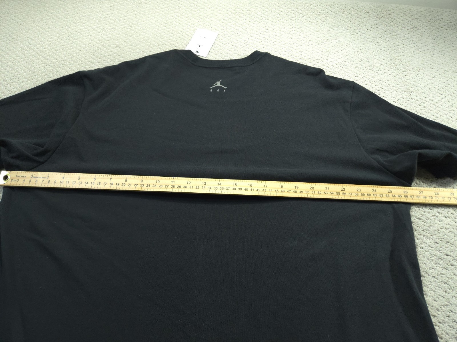 Jordan J Balvin Shirt Mens XL Black Streetwear Collab Graphic Medellín Sunset gallery