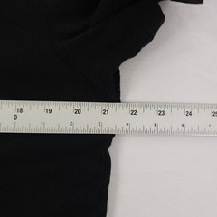 Express Jersey V Neck Black Short Sleeve Logo Tee Mens Large Basic Clasic Staple