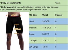 NELEUS Men’s 3 Pack Performance Compression Shorts Medium, 6028# 3 Pack: Black