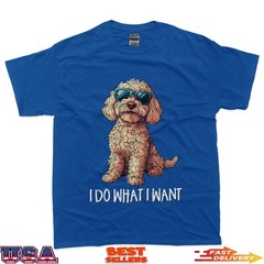 Cute Illustration for Owners I Do What I Want Cockapoo Lover T-Shirt