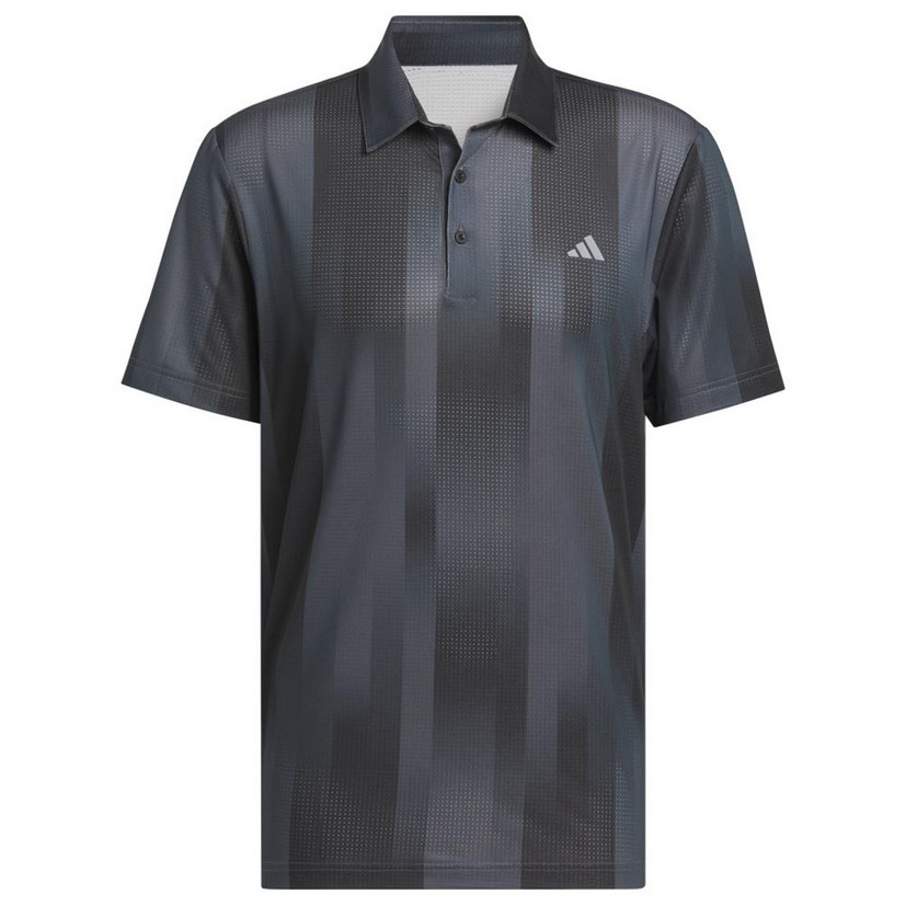 New Adidas Ultimate 365 Mesh Radiant Polo Shirt Grey Six/Black JL5281 gallery