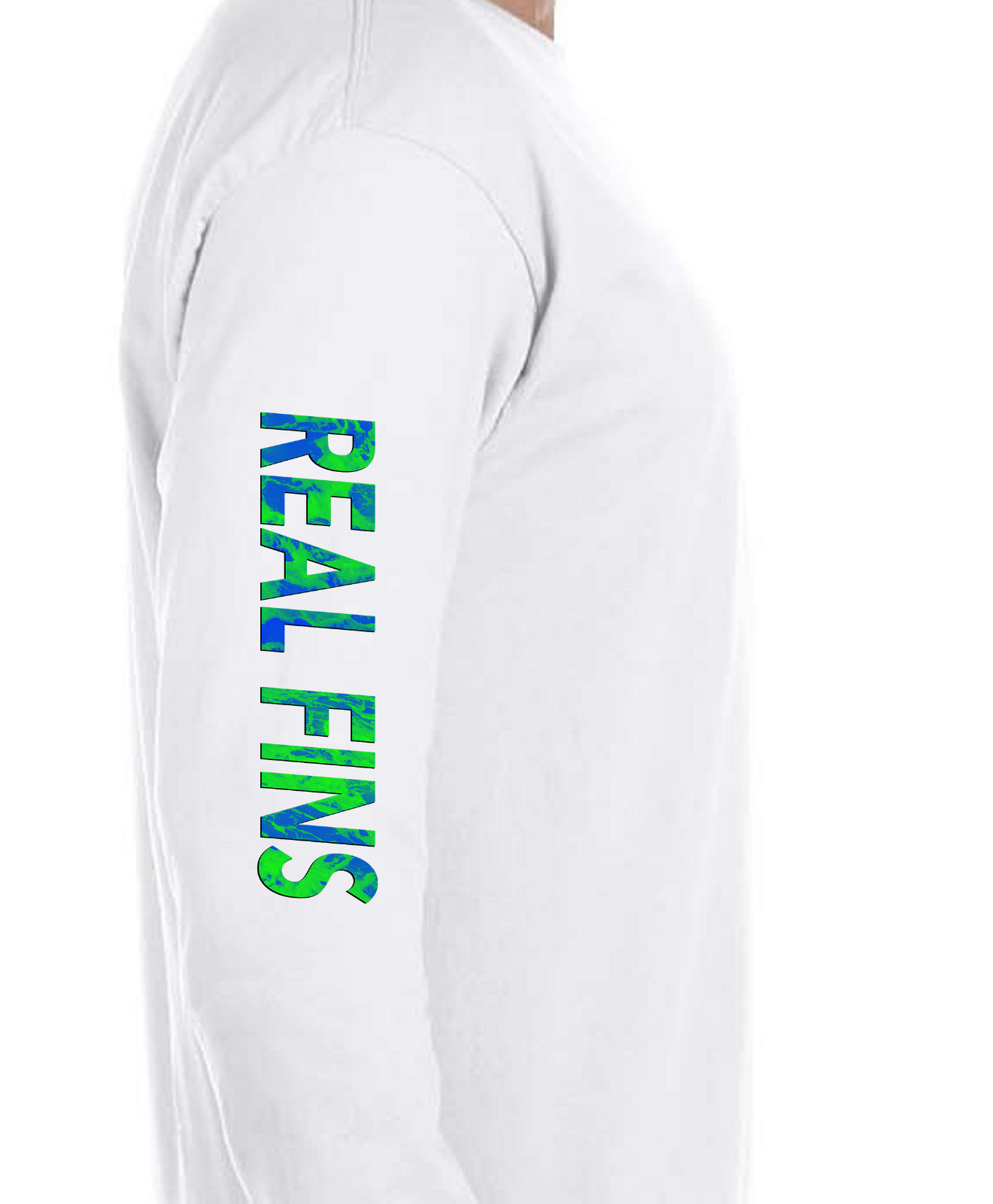 Real Fins Fishing Snapper Marlin Snapper Grouper Reef T-Shirt Long Sleeve gallery