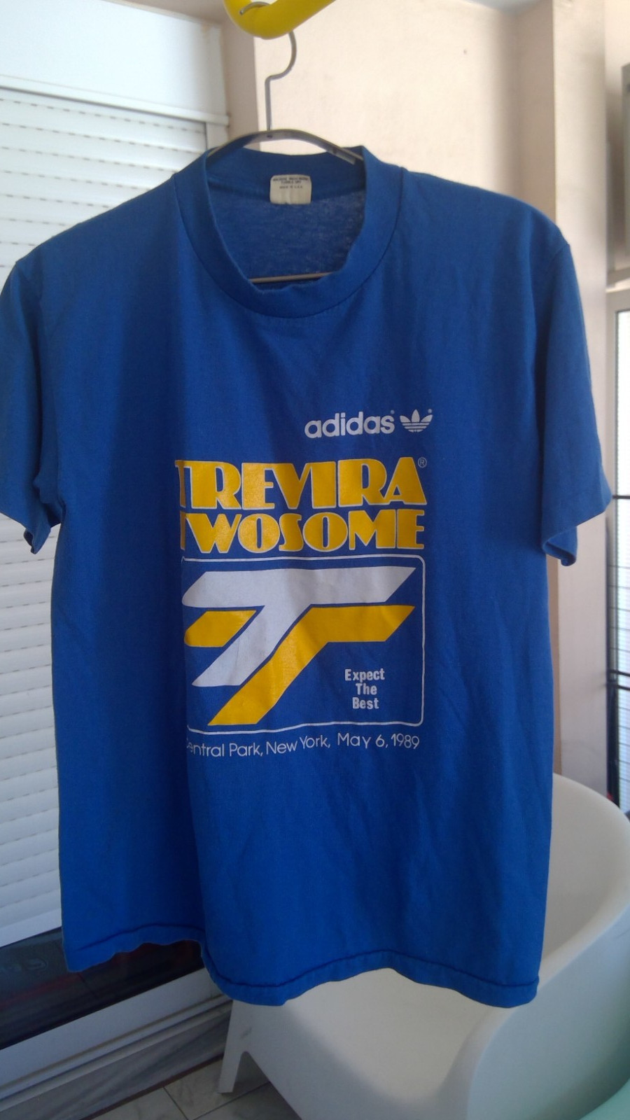 adidas Trevira Twosome made in U.S.A. 80s Central Park New York jersey t-shirt gallery