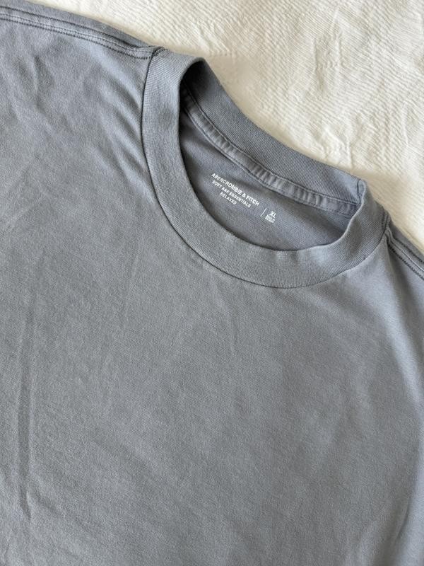 Abercrombie & Fitch Relaxed Essential Tees 7-Pack size L, M, S 100% Cotton #I0-2 gallery