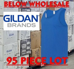 Below WHOLESALE 95 Blank tank top Gildan 5200 g520 Bulk Lot