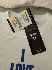 Descente Functional System Works I Love Baseball Large New T-shirt White
