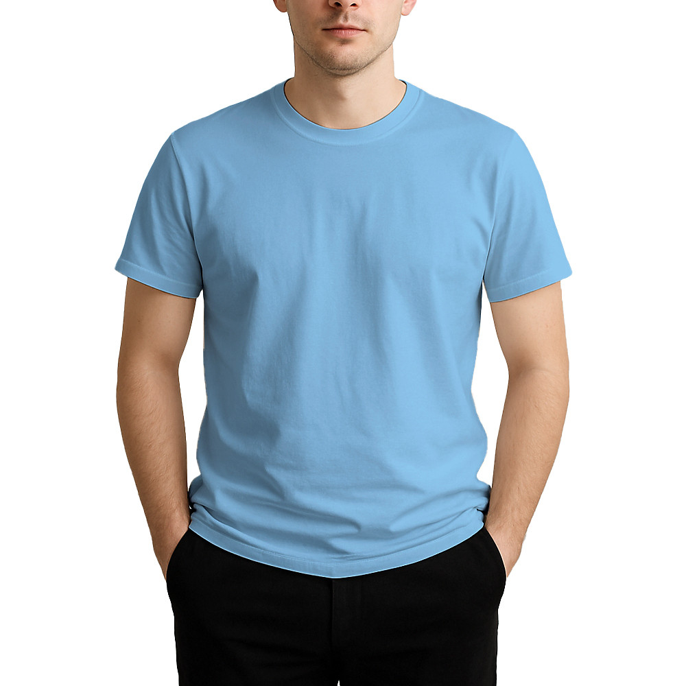 Unisex Soft Cotton T-Shirt Crew Neck Premium Tee S-2XL Lightweight Casual Shirt gallery