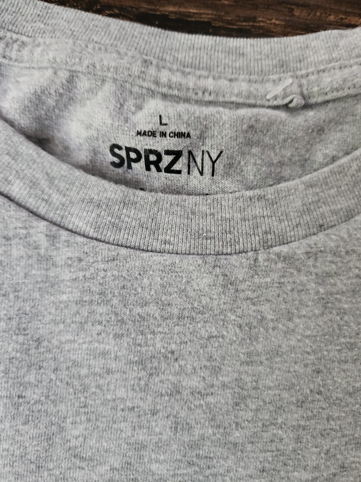Andy Warhol UNIQLO SPRZ NY Moma NY "FRAGILE" Pocket MEN'S T-SHIRT Size Large gallery