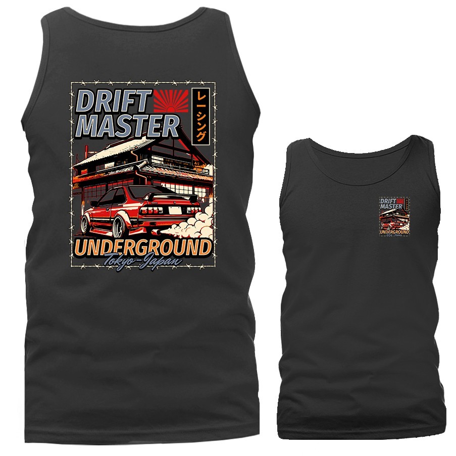 Drift Master Imported Tuned Custom JDM Sports Car Tank Top