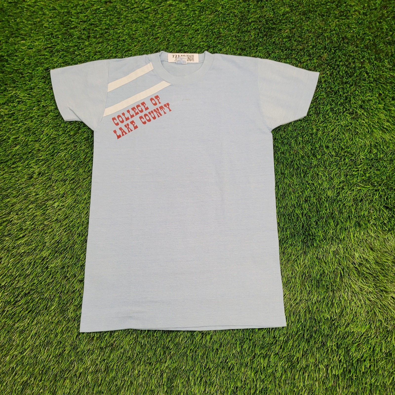 Vintage 80s Champion Shirt Teens Medium 16x26 USA gallery