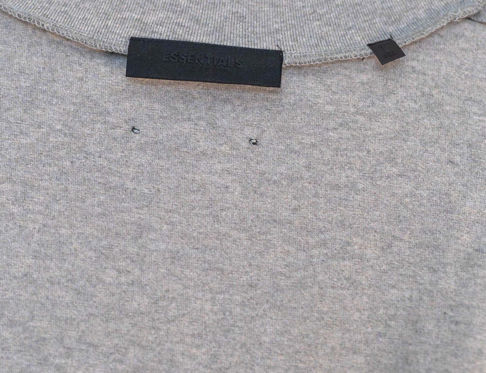 Fear of God Essentials Dark Heather Crewneck Size 2XS Deadstock Fast Shipping gallery