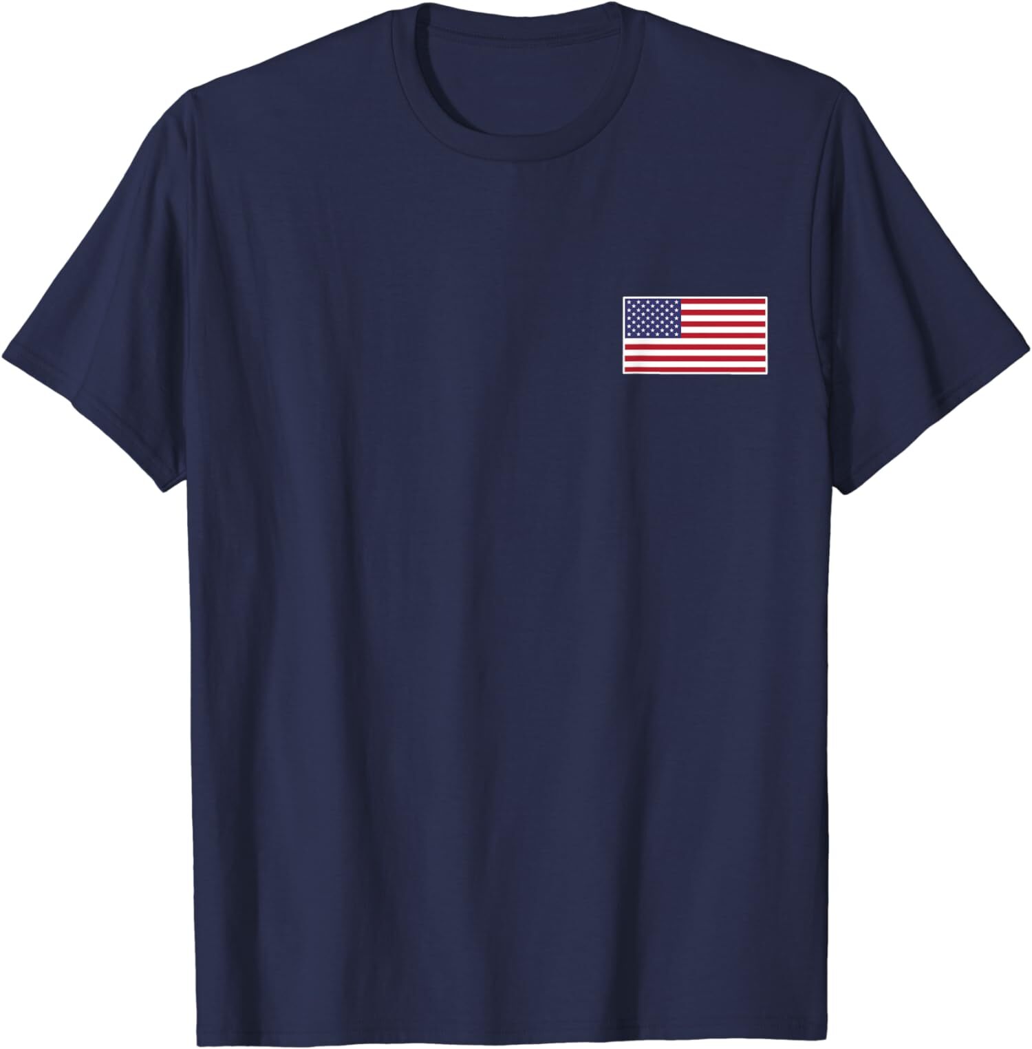 US American Flag Cool Patriotic USA Flags Pocket Unisex T-Shirt gallery
