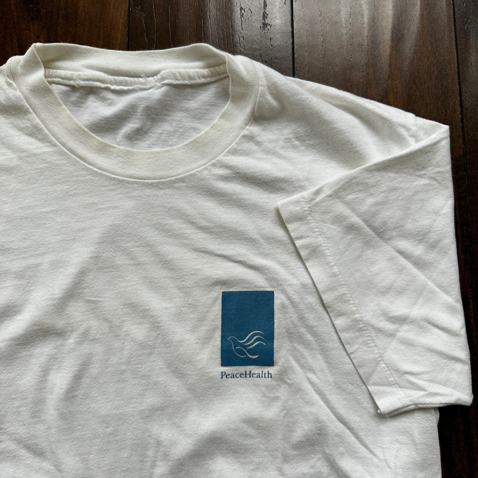 Peace Health Rehab Vintage T Shirt Hospital Human Care Love Abstract Wear Single gallery