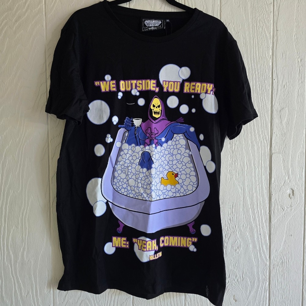 NWT Killstar Masters Of The Universe Shirt Graphic Tshirt Sz XL