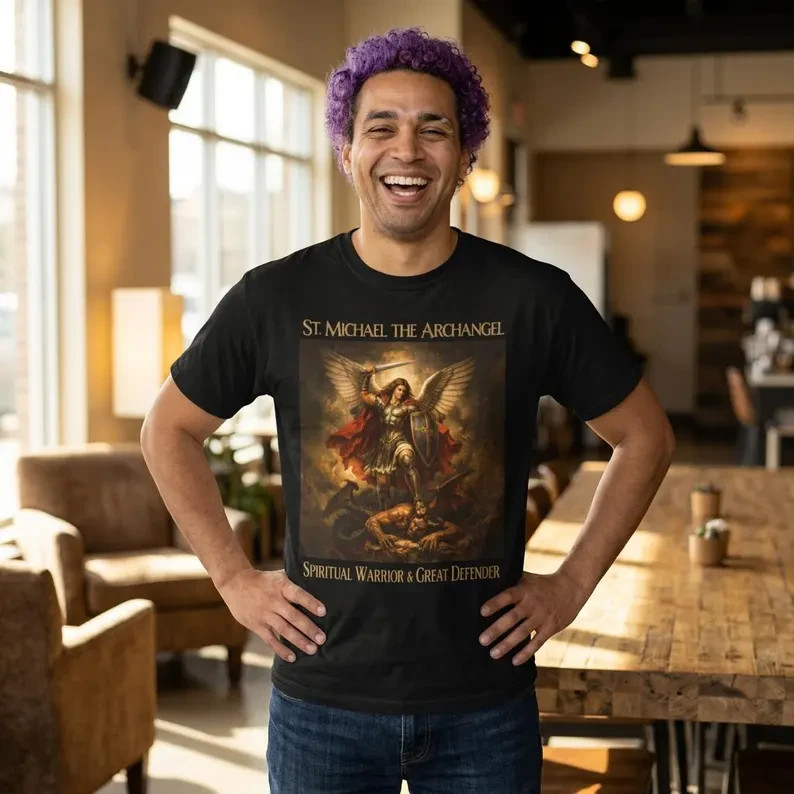St. Michael the Archangel T-shirt gallery