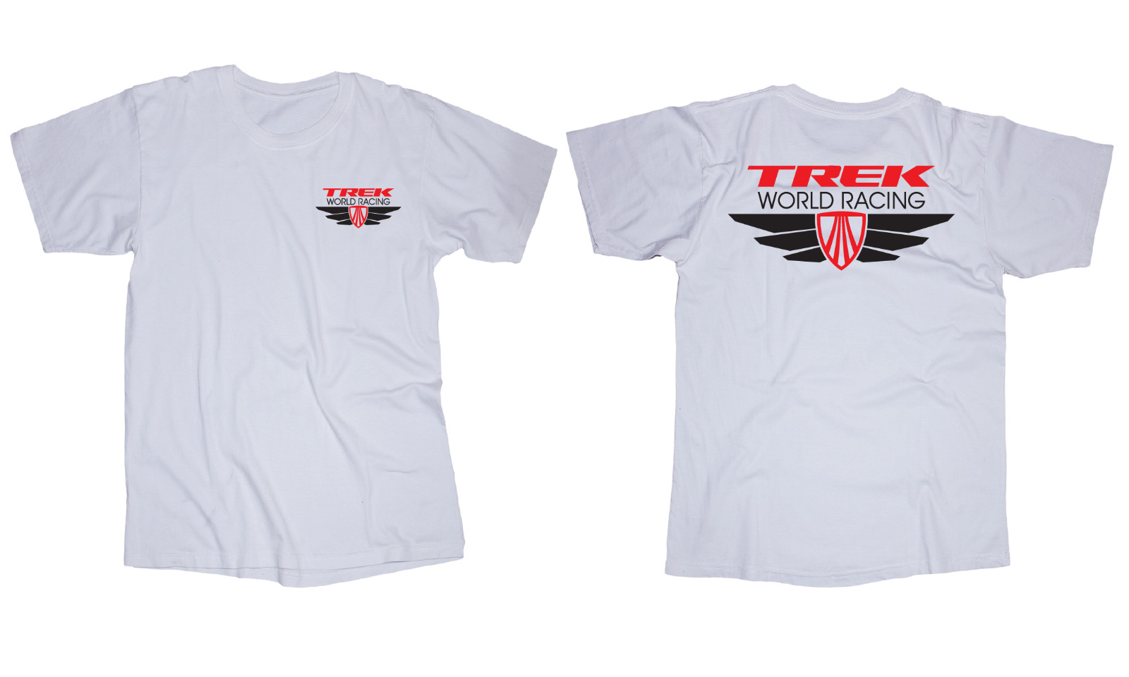 TREK Bicycle Mountain Bike Logo Men's White T-Shirt gallery