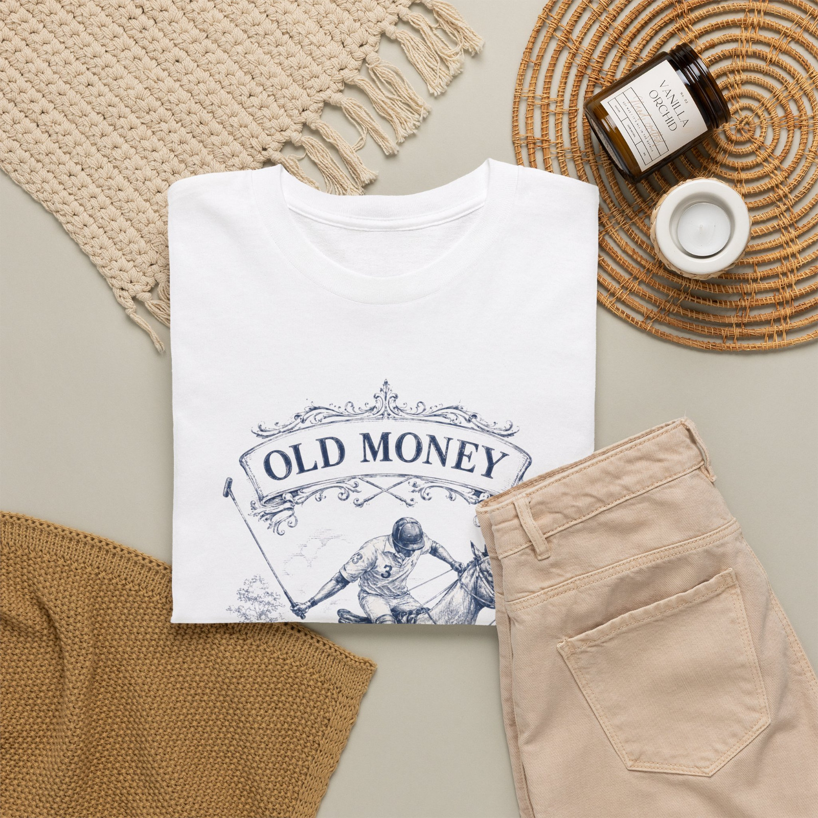 Old Money High Society Luxury Polo Graphic T-Shirt gallery