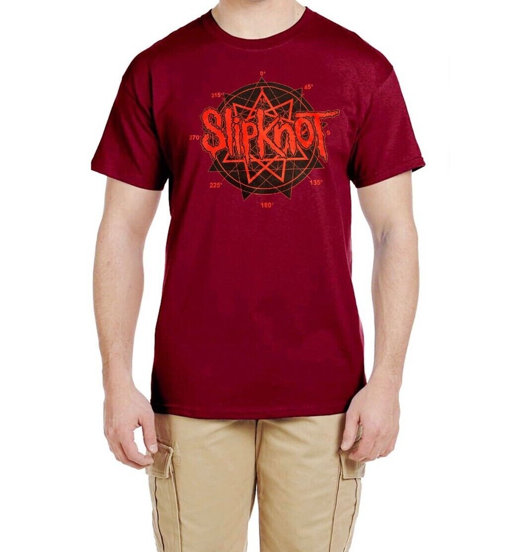 Slipknot 360 Degree Pentagram Men's T-Shirts (Multiple Variations) gallery