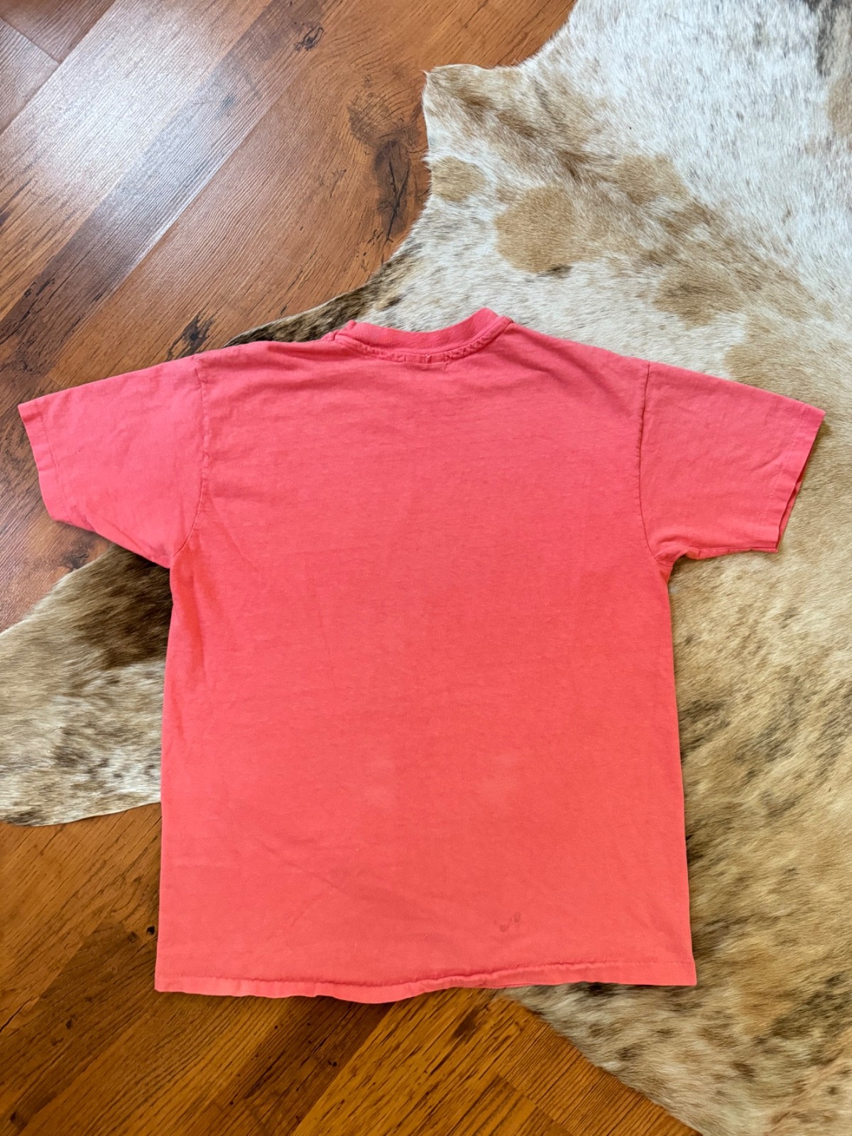 RARE LL BEAN vintage 1980s graphic tee hanes beefy tee single stitch size L gallery