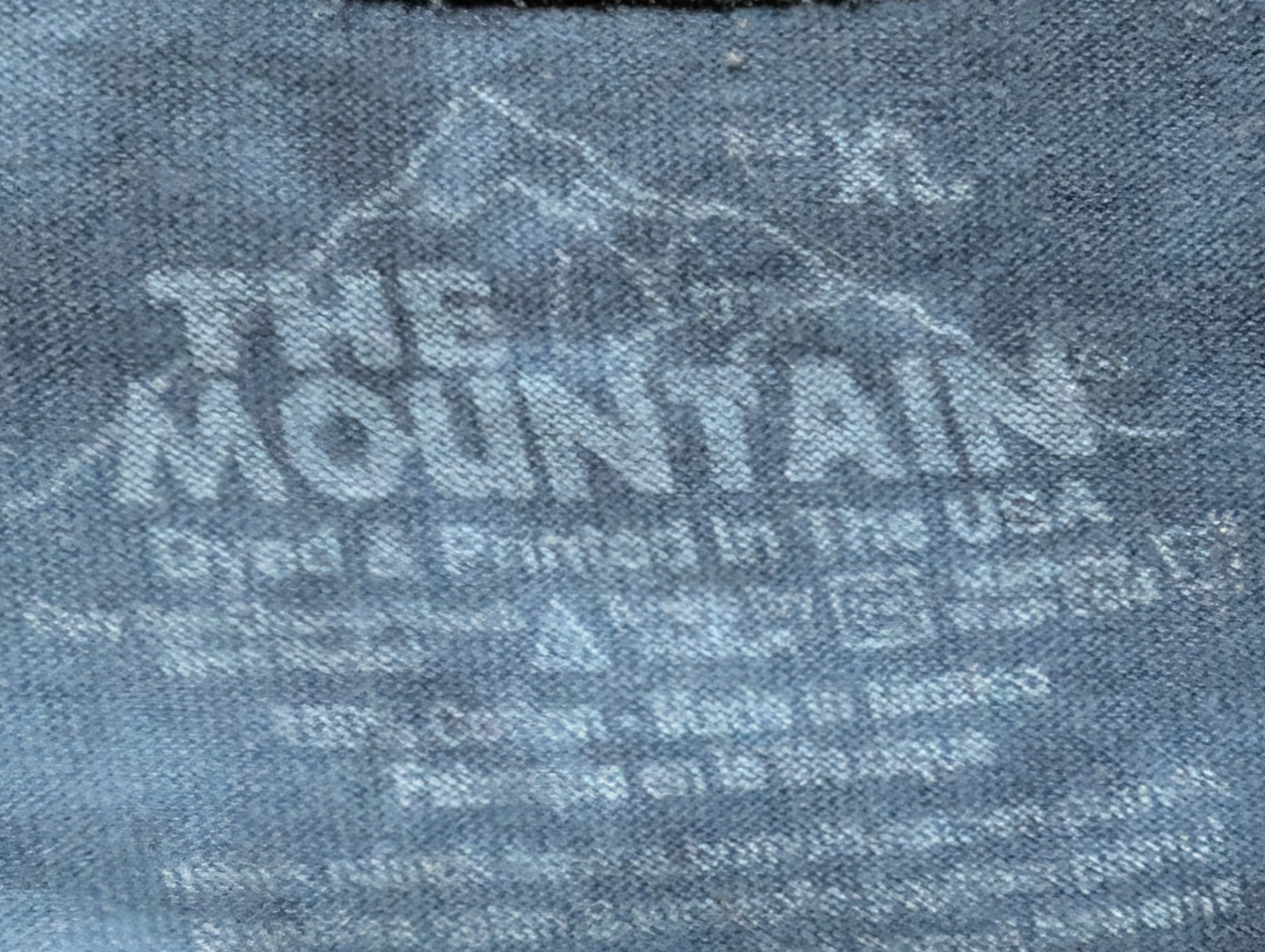 The Mountain Mens T-shirt Blue "Journey To The Dream time" Bear Family XL #6210 gallery