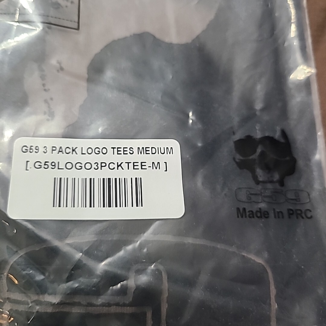 NEW Suicideboys G59 Records Skull T-Shirt 3 Pack Brown, Tan, Grey Sz Medium gallery
