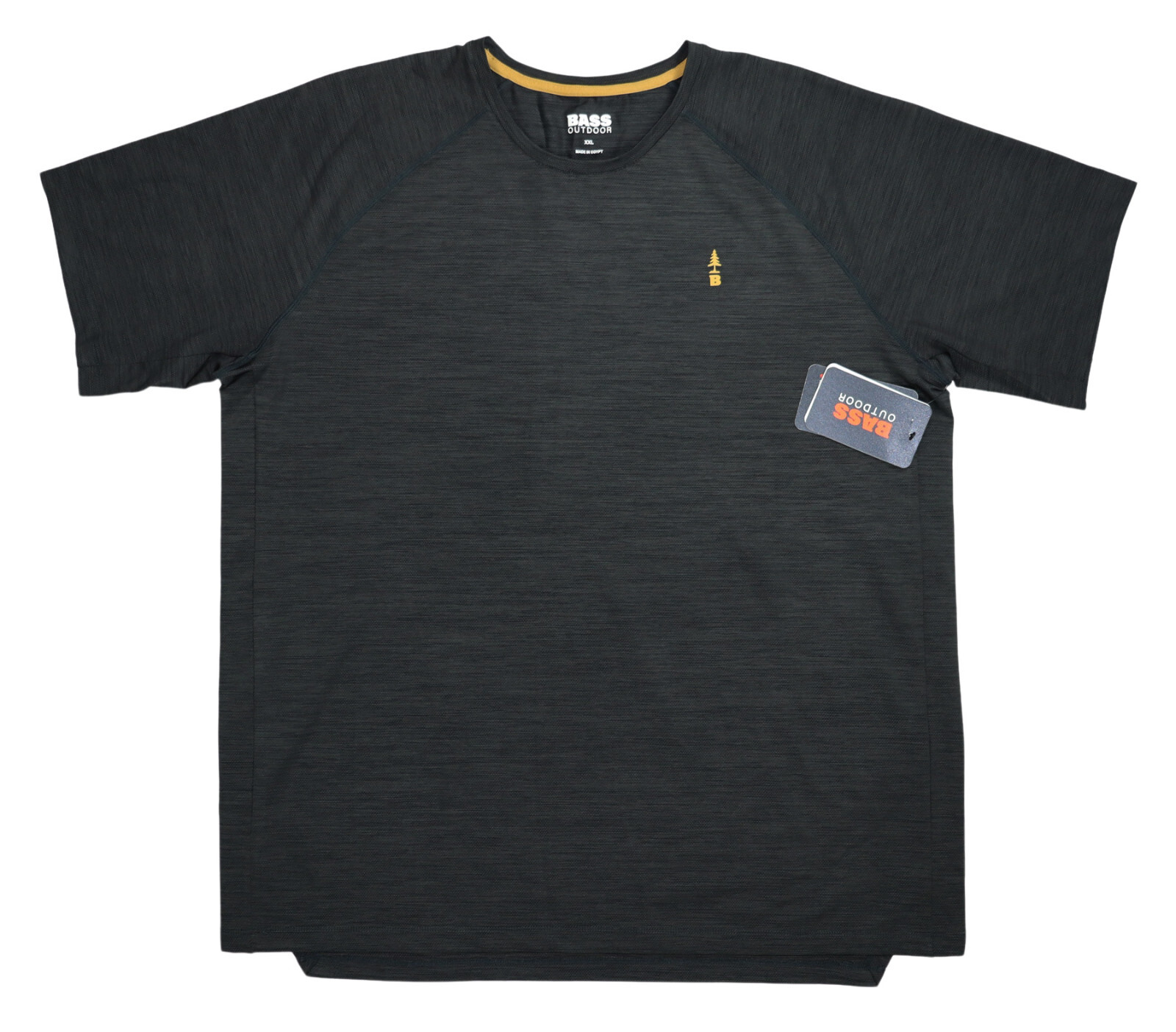 Bass Outdoors Performance Short Sleeve Crew Neck Men’s T-Shirt NWT