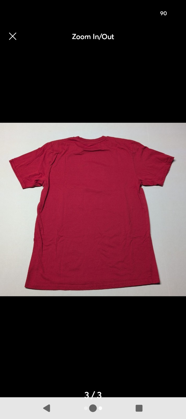 The Office Red Short Sleeve Holiday T-shirt Mens Size Medium. gallery