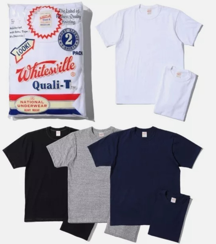 Whitesville 2-PACK T-SHIRT Lot WV73544 2-PACK Made in Japan Toyo enterprise gallery