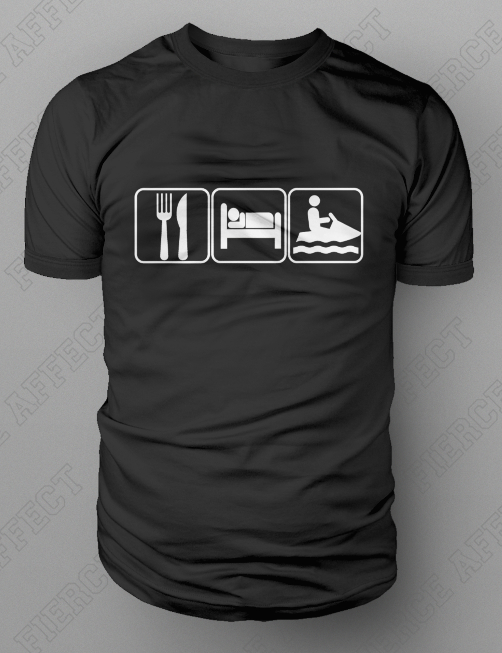 Eat Sleep Jet Ski T-Shirt Jetski Bike JetBike Water Craft Boat Tshirt M-XXL New