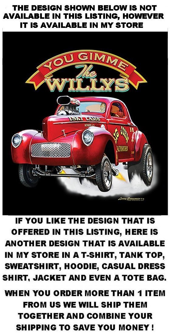 Old School Chop Shop Hot Rat Rod Truck Outlaw Hemi Blower Skull T-shirt AB73 gallery