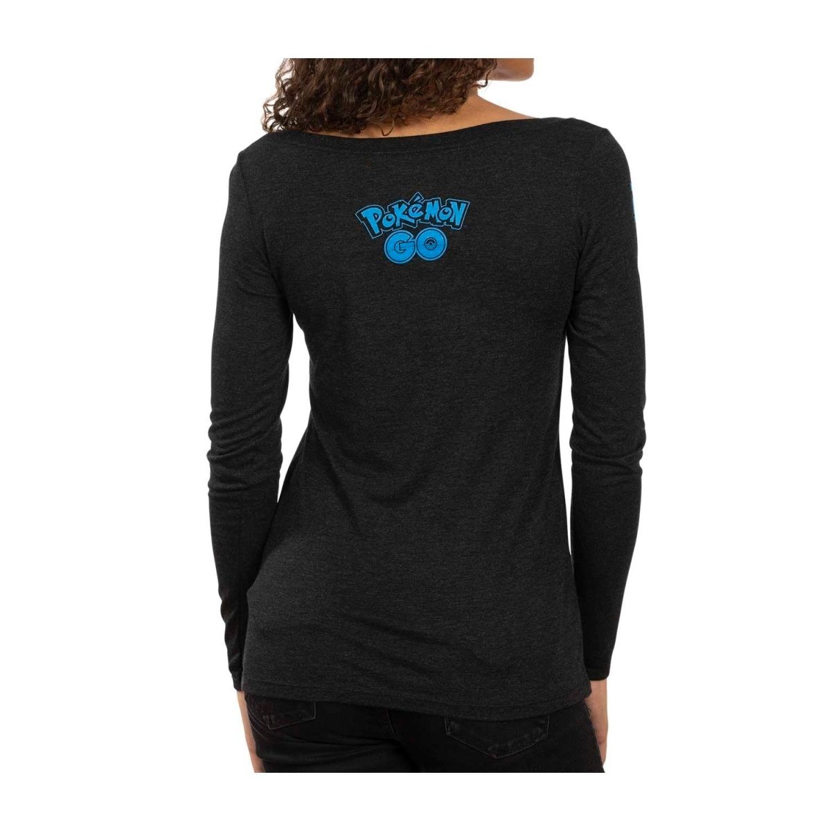 Pokemon Center Pokemon GO Team Mystic Scoop Neck T-Shirt gallery