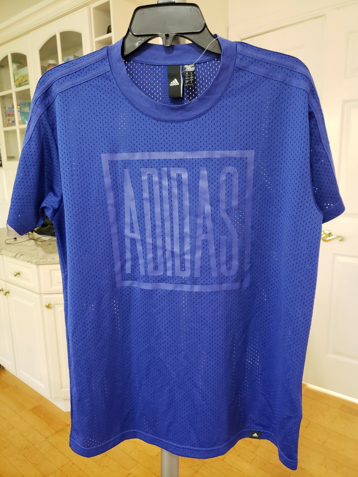 Adidas Men's Training Vented Short Sleeve Tee T-Shirts. Size S. Choose Color.New gallery