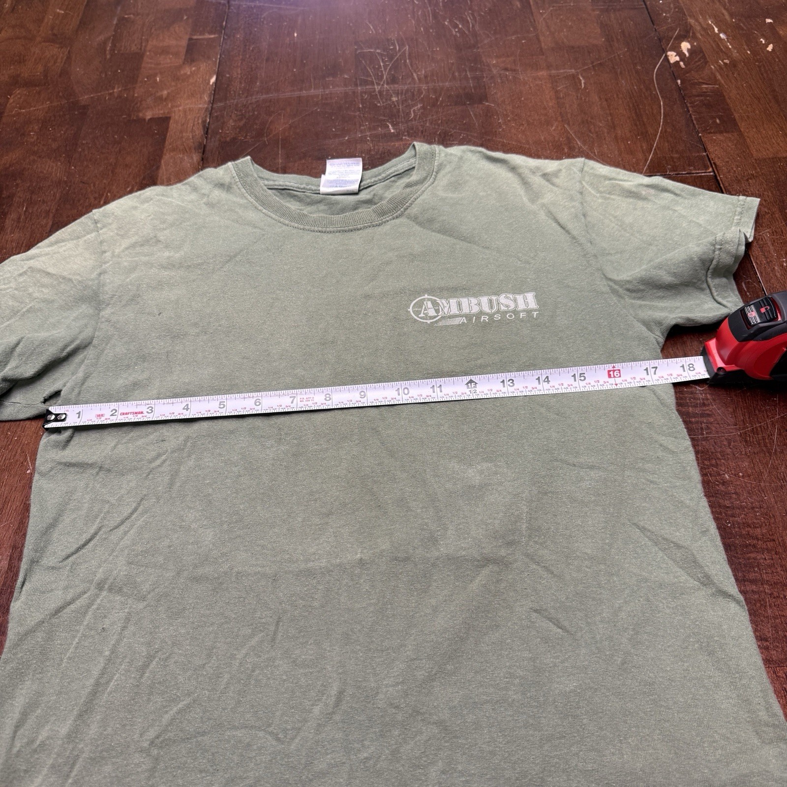 Ambush Airsoft Tactical Group T-Shirt Small Short Sleeve Airsoft Combat 2012 gallery