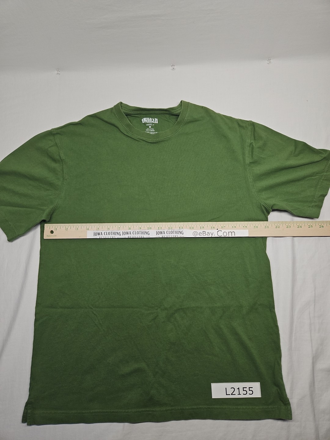 Duluth Trading Co Longtail T Shirt Men’s Medium Heavy Weight Green