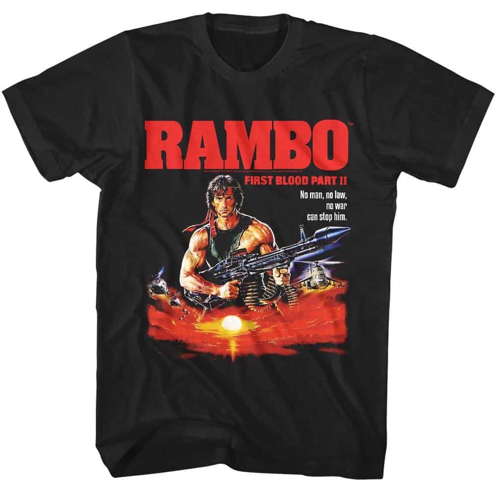 Rambo First Blood Part 2 Men's T Shirt gallery