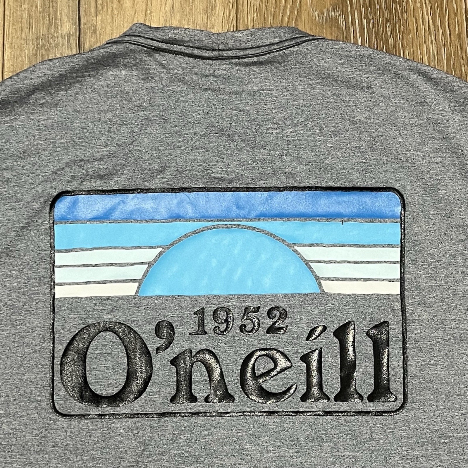 O’Neill Men's Gray Graphic Performance Tee 2XL Surfer Beach Outdoor Horizon EUC! gallery