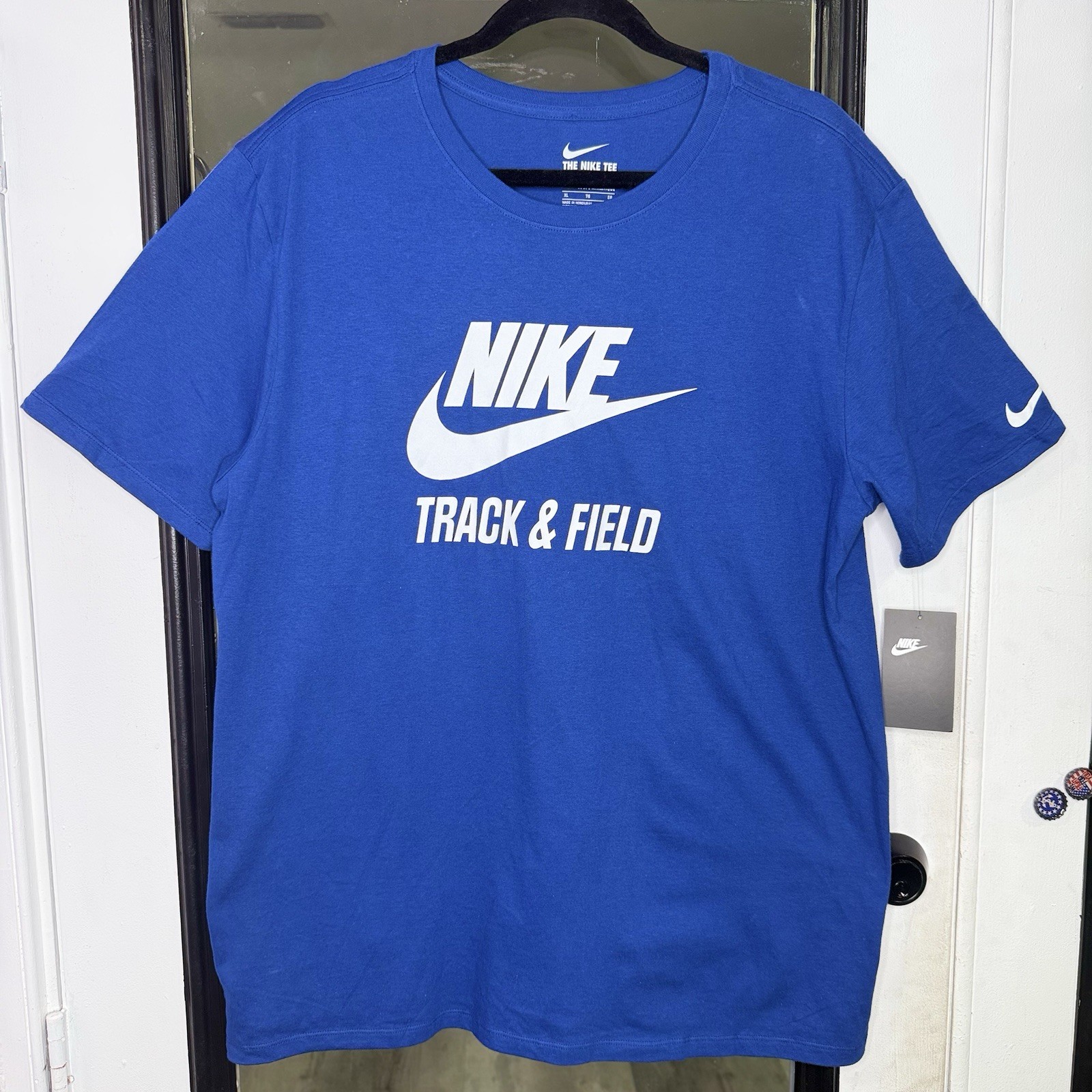 Nike Track & Field Blue T-Shirt Men XL Brand New gallery