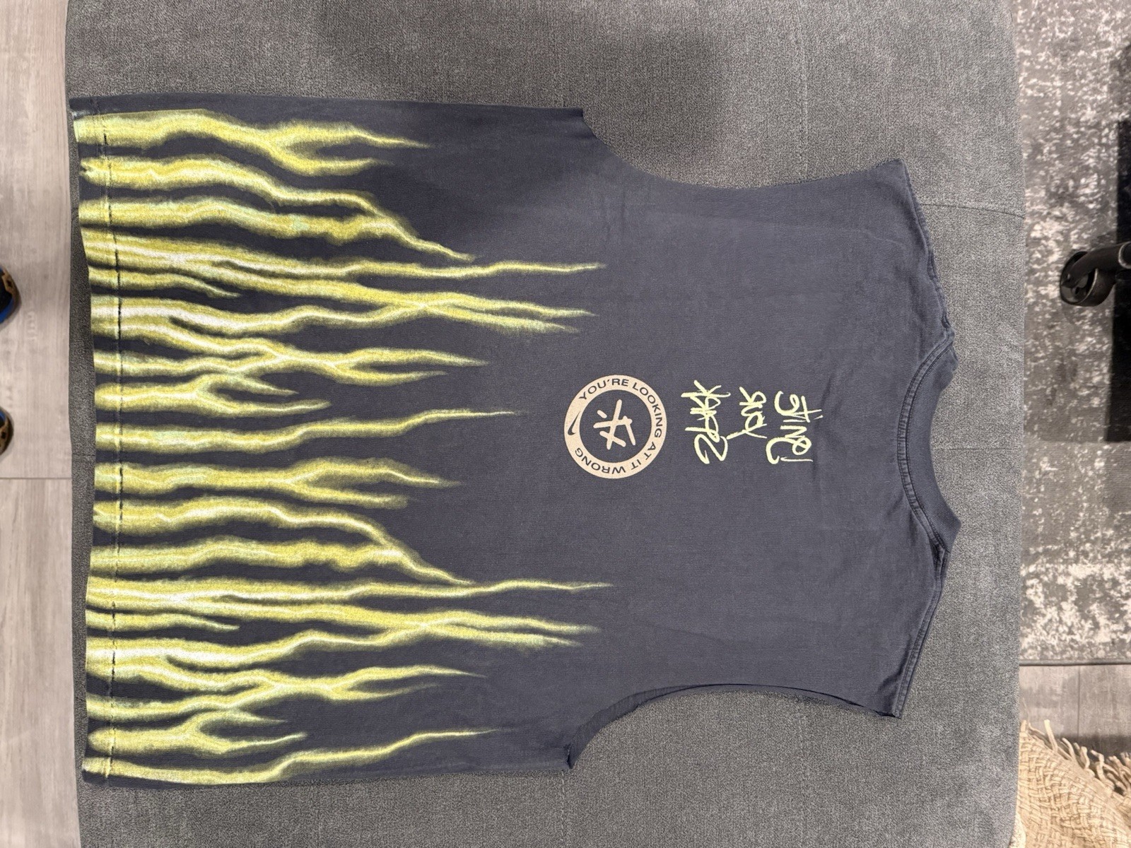 Travis Scott Cactus Jack x Nike T-REXX SLEEVELESS TEE Size L Brand New gallery