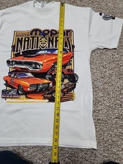 2005 Jerzees Mopar Nationals 25th Anniversary Tee Double Sided Graphic Large