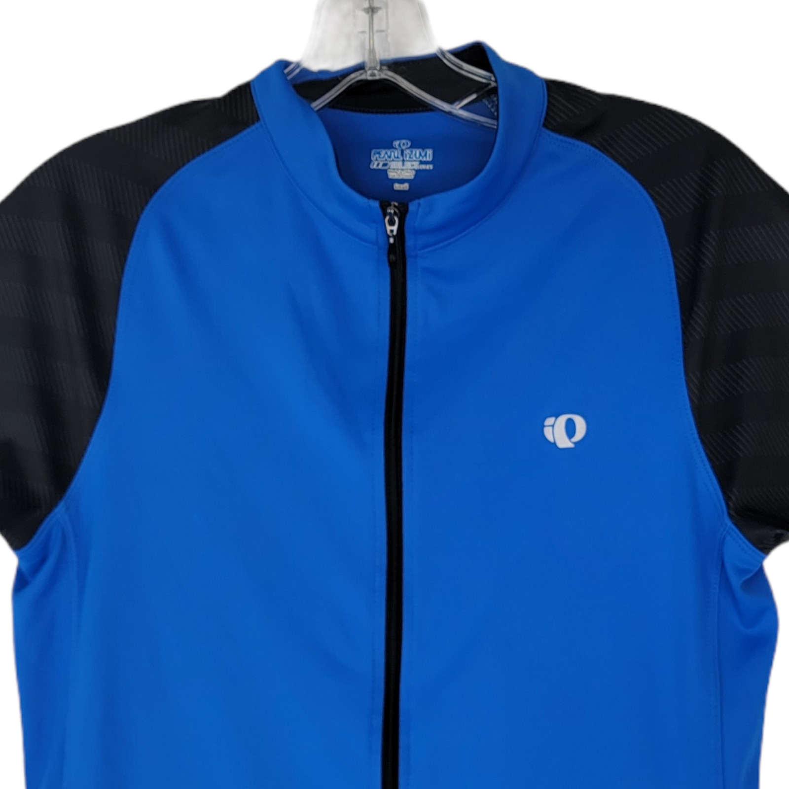 PEARL IZUMI Select Series Mens Small Blue Short Sleeve Full Zip Cycling Shirt gallery