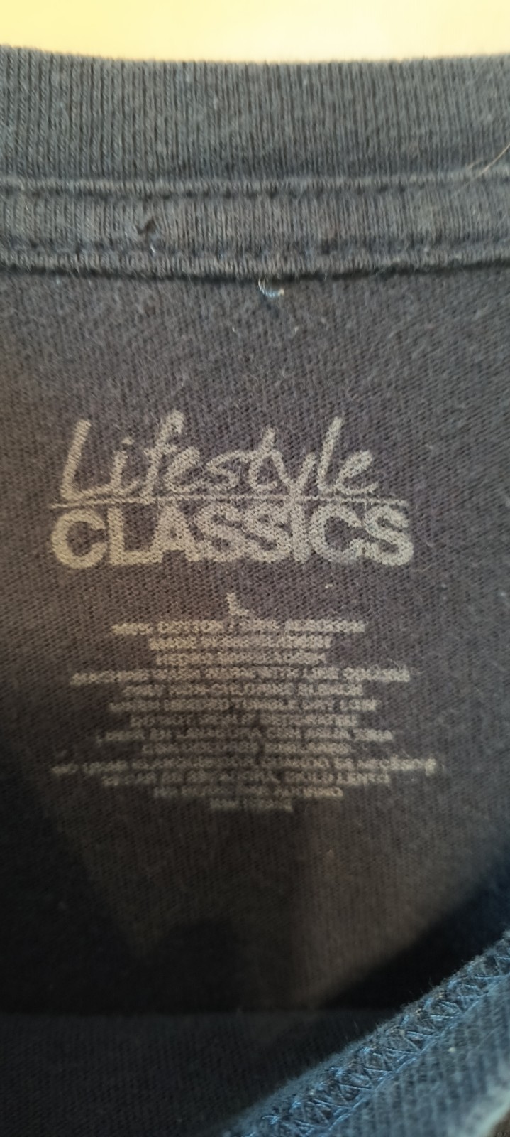 Vintage The Secret To Fishing T-Shirt Size L Blue color by Lifestyle Classics gallery