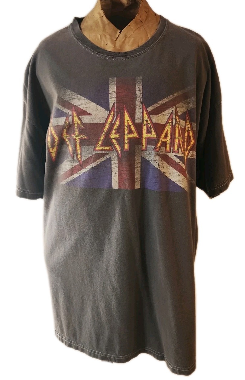 Vintage 90s Winterland Def-Leppard Band Gray Shirt gallery