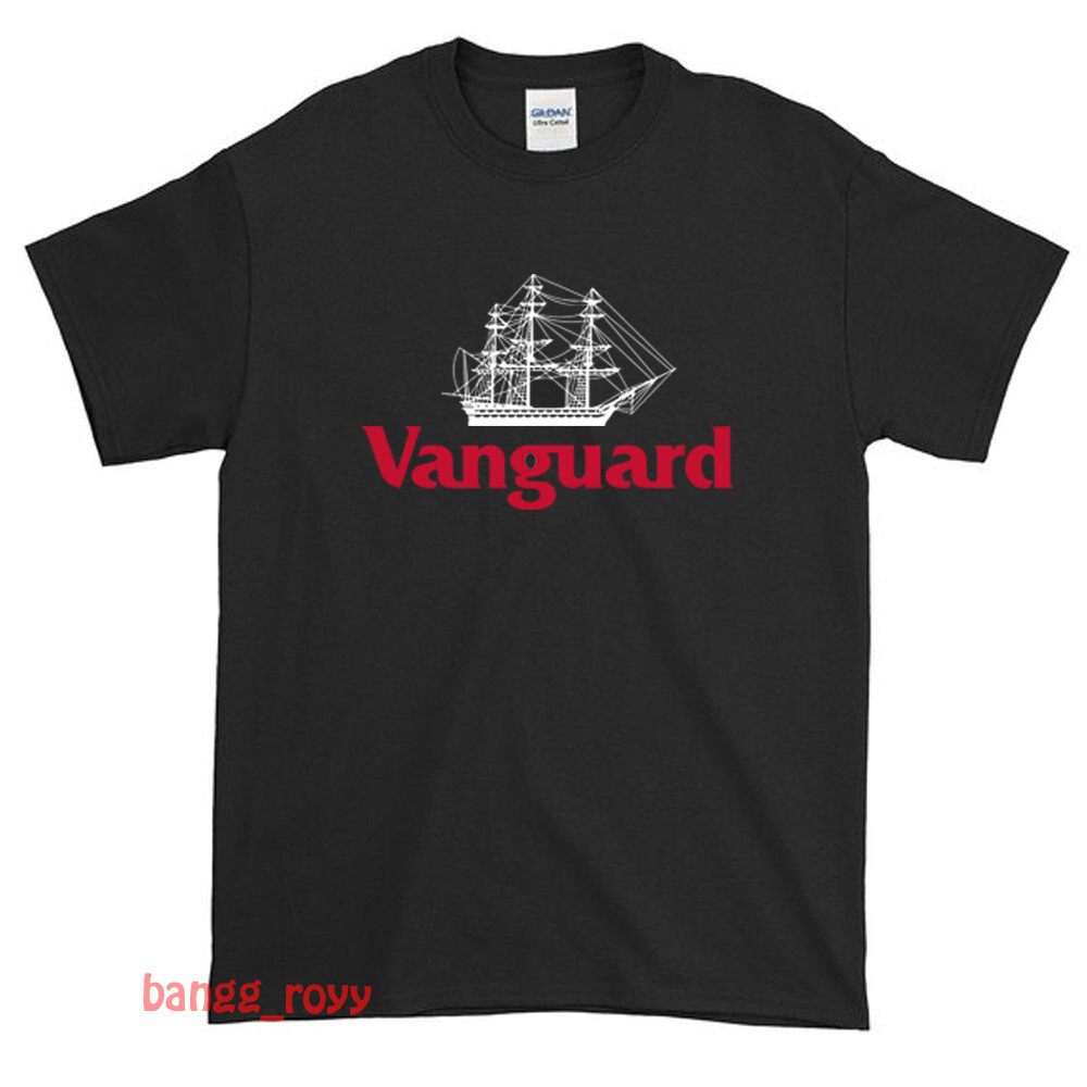 New VANGUARD Mutual Funds Logo Men’s Funny T Shirt USA size S -XXL